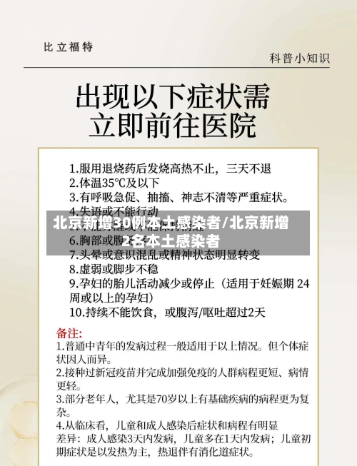 北京新增30例本土感染者/北京新增2名本土感染者-第3张图片