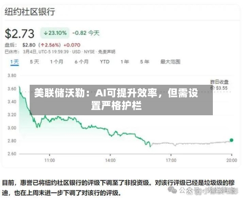美联储沃勒：AI可提升效率，但需设置严格护栏-第2张图片